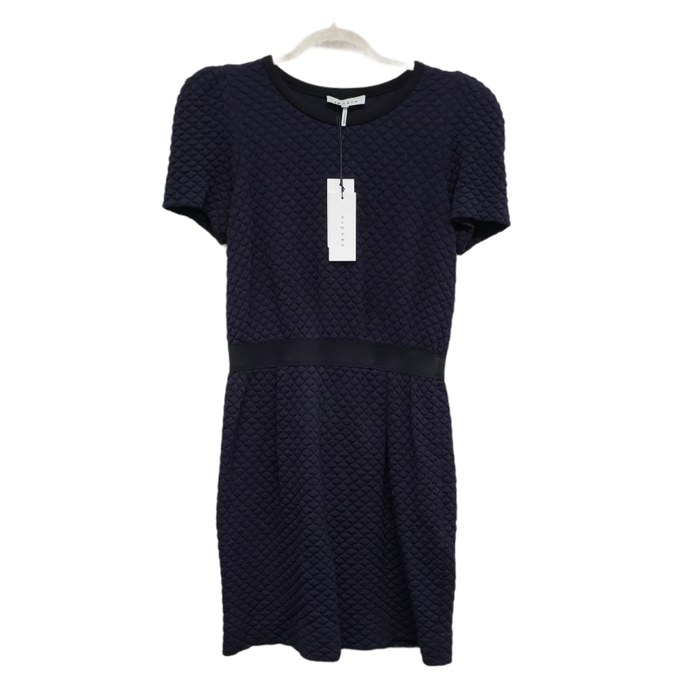 Sandro Mini Dress Quilted Size S